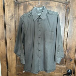 Geoffrey Beene grey dress shirt